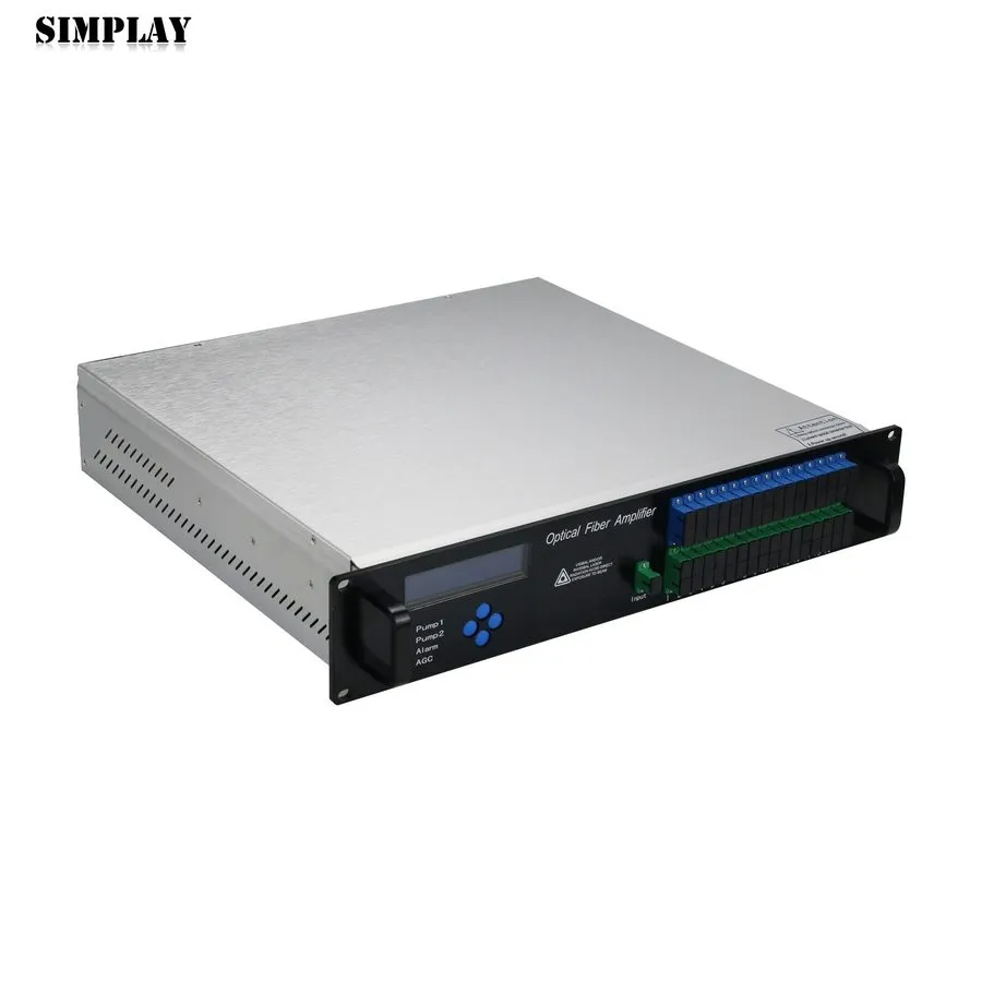 Оптический модуль 1550NM 32-Port 22DB+WDM Optical Fiber Amplifier EDFA Fiber Opt