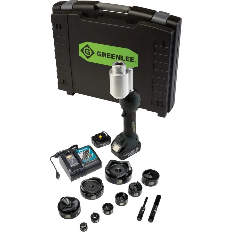 Батарея Greenlee LS100X11SB4X Intelli-PUNCH 11-Ton Battery-Hydraulic Knockout Dr — фото лота 1