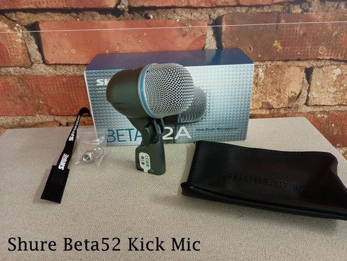Микрофон Shure Beta 52A Dynamic Kick Drum Bass MICROPHONE Silver (BETA52A)