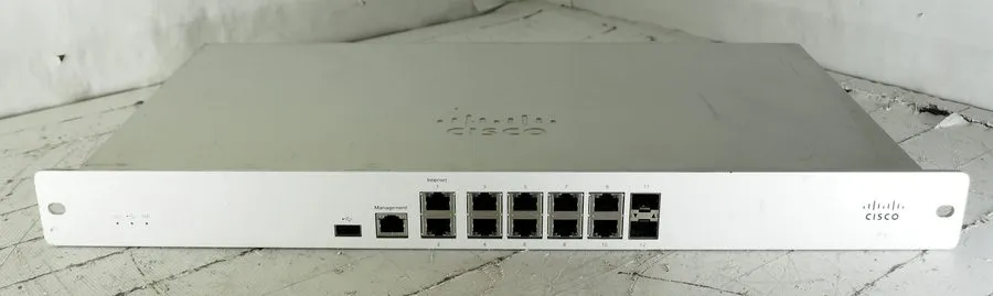 Маршрутизатор CISCO MERAKI MX84-HW ROUTER 12 PORTS PN 600-35010-B (UNCLAIMED)