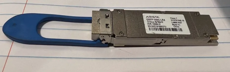 Трансивер Arista QSFP-100G-LR4 XVR-10068-01 100GBASE-LR4 QSFP28 10km LC SMF Tran