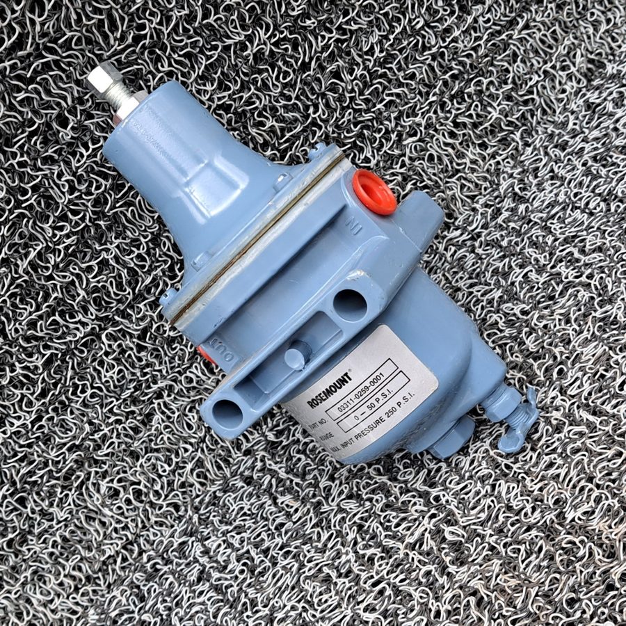 Датчик давления Rosemount 03311-0259-0001 Pressure Regulator 0-50 PSI — фото лота 2