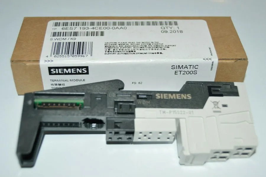 Модуль ввода-вывода Siemens 6ES7 193-4CE00-0AA0 Terminal Module, SIMATIC ET200S,
