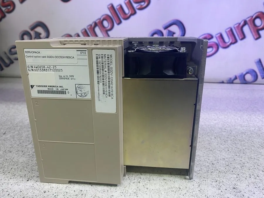 Сервопривод YASKAWA SERVOPACK SGDV-120AE1A