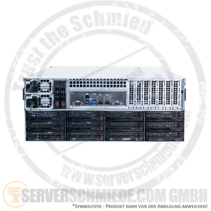 Сервер Supermicro CSE-847B X11DPH-T 4U 2x Intel Gold 6138 128GB 2x3TB SAS 2x1200 — фото лота 2