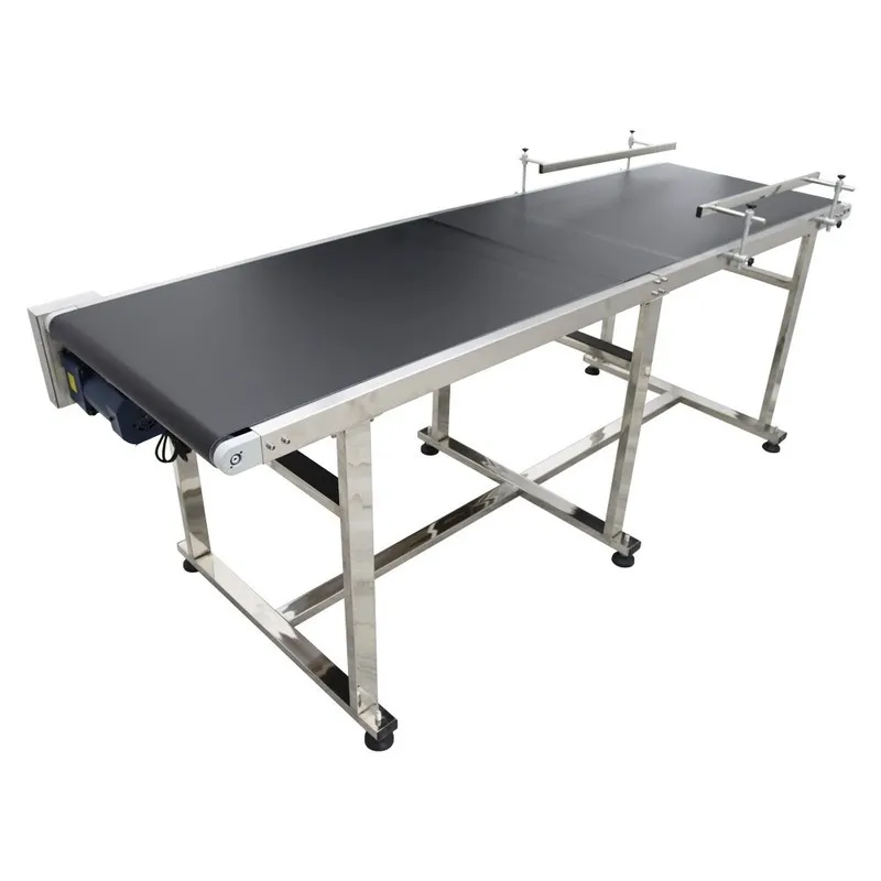 Конвейер INTBUYING®82.6"*23.6" PVC Belt Conveyor Speed Adjustable Conveyors(11-2 — фото лота 2