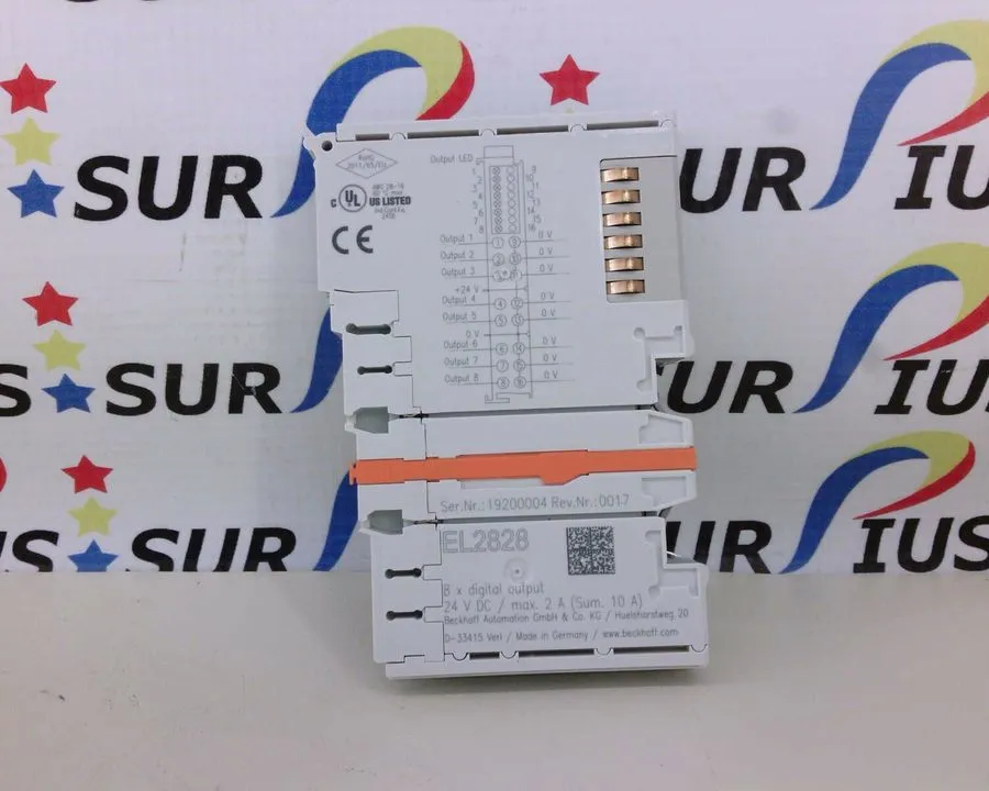 Модуль ввода-вывода NSOP Beckhoff EL2828 EtherCAT Terminal 8x Digital Output 24V