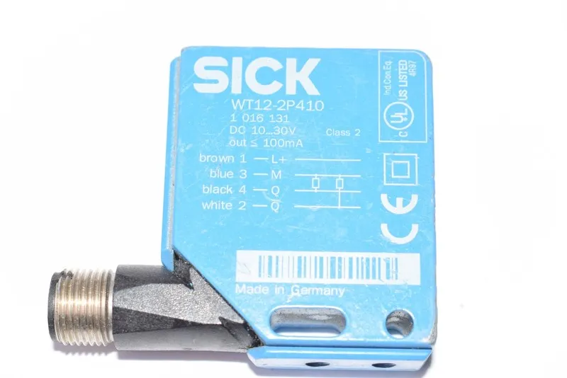 Датчик приближения Sick Model: WT12-2P410, Photoelectric Proximity Sensor, 10-30