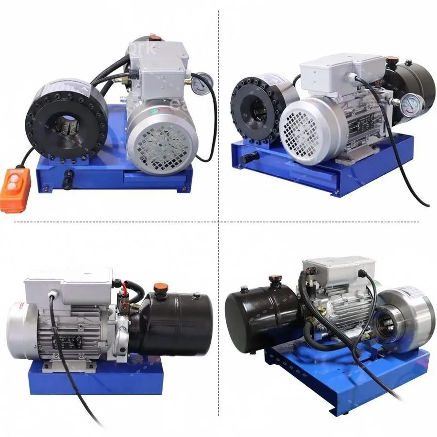 Трубопроводная арматура Hydraulic Hose Crimper+8 Sets of Dies,High Pressure Hydr