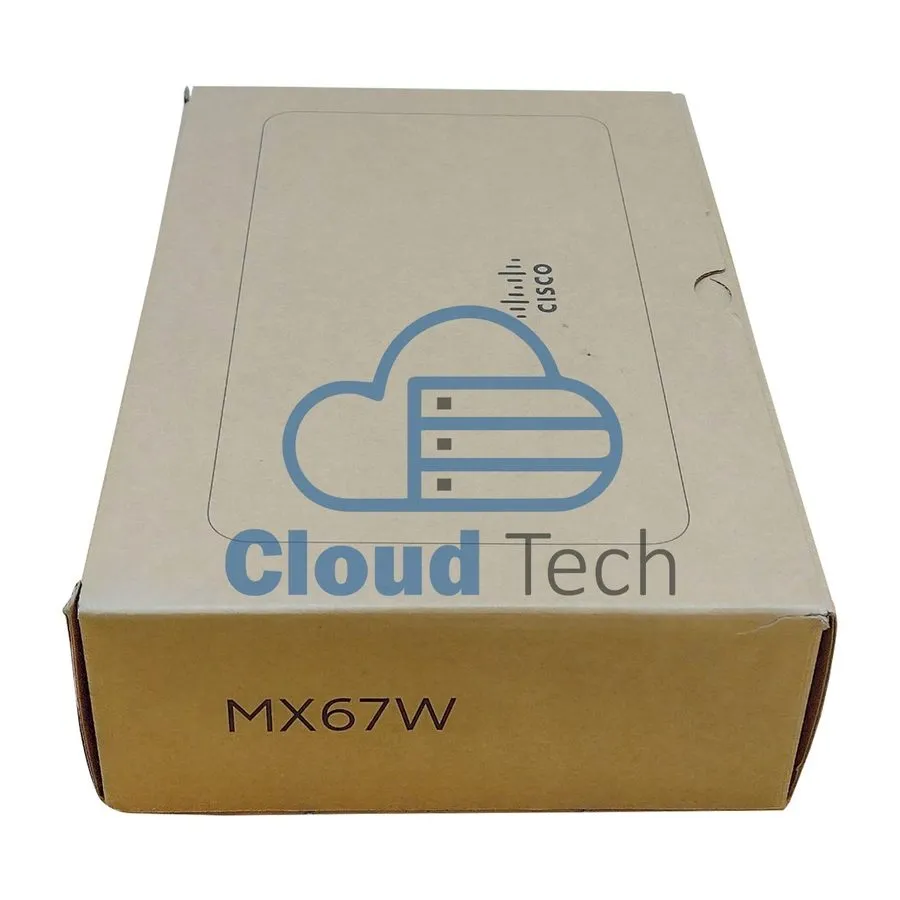 Маршрутизатор Cisco MX67W-HW Router Security Appliance with 802.11ac Unclaimed