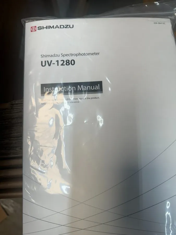 Спектрофотометр Shimadzu UV-1280 207-20800-42, UV-VIS Spectrophotometer — фото лота 2