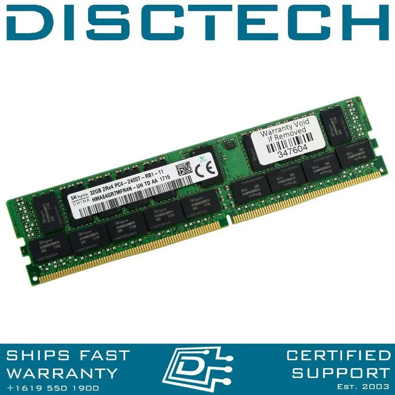 Модуль памяти SK Hynix 32GB 2Rx4 PC4-2133P DDR4 ECC Registered Server RAM HMA84G