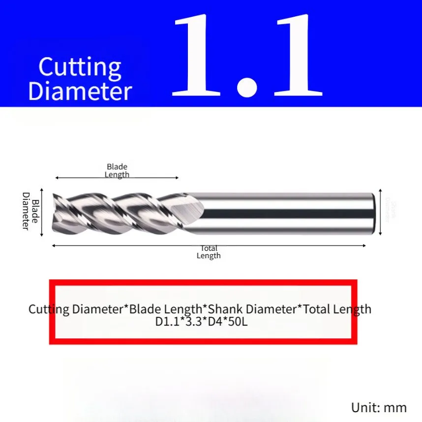 Режущий инструмент Aluminum-Cut Optimized 60 Deg для 3-Flute for carbide End Mil