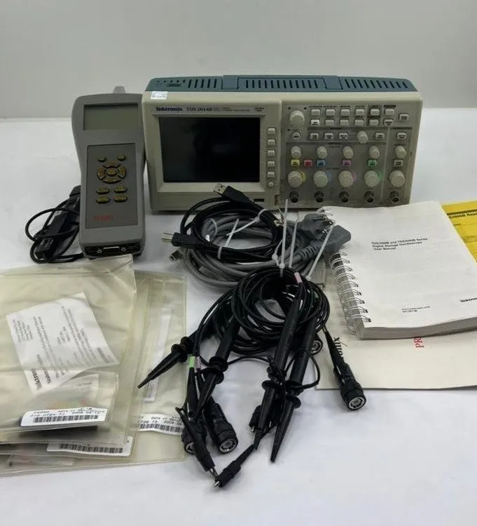 Осциллограф Tektronix TDS2014B 100MHz 4 Channel 1GS/s Color Oscilloscope Digital