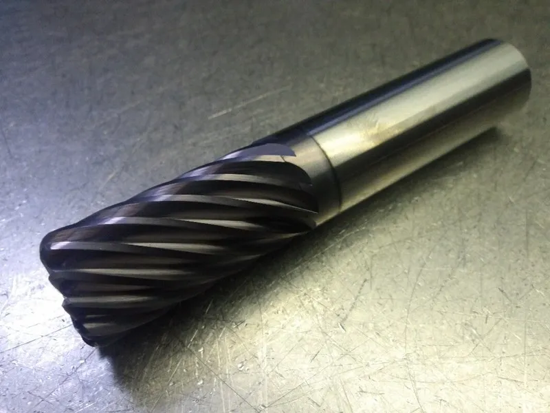 Режущий инструмент Kyocera/SGS 20mm 11 Flute Carbide CR Endmill Shank 3mm R 4665