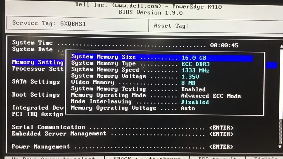 Сервер Dell PowerEdge R410 1U Intel Xeon X5650 2.67GHz 16GB ECC DDR3 RAM NO HDD