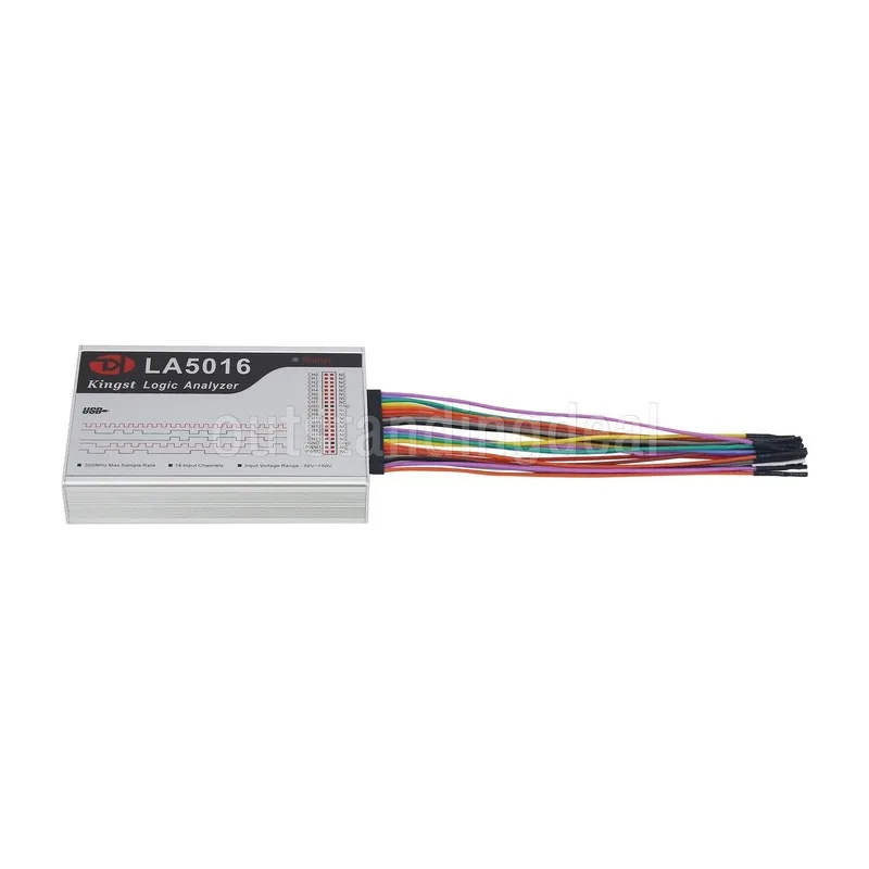 Логический анализатор Logic Analyzer LA5016 PC 500MHz Max Sample Rate PWM 16Chan — фото лота 1