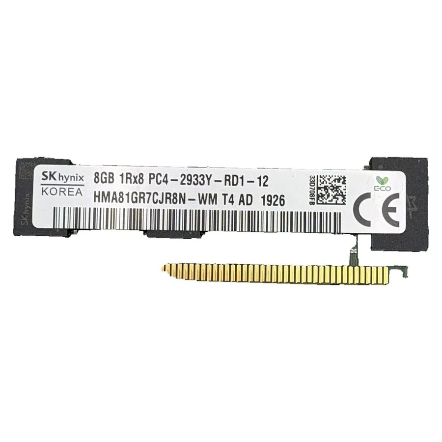 Модуль памяти SK Hynix 8GB DDR4 2933MHz ECC REG RDIMM Server RAM 1Rx8 HMA81GR7CJ