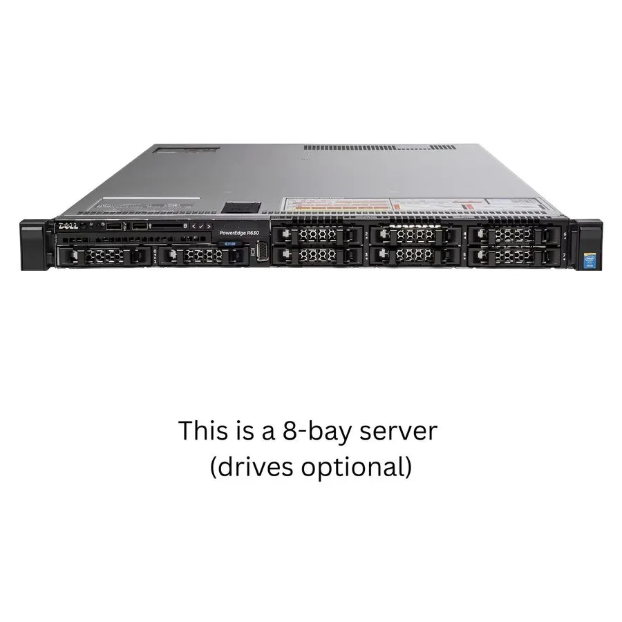 Сервер Dell PowerEdge R630 Server Design Lab 8 Bay 2x Intel E5-2600 V3 Processor