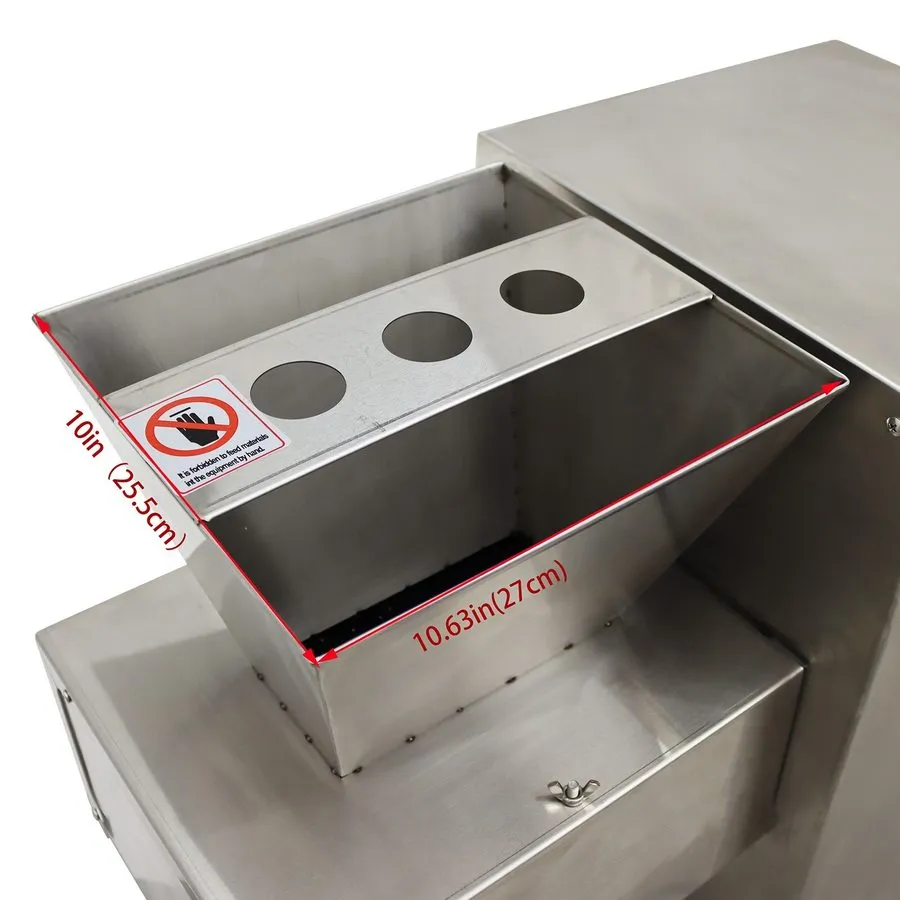 Слайсер 110V Commercial Electric Meat Slicer Cutter with 3mm Blade Output 800KG/ — фото лота 2
