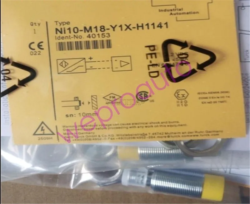 Датчик приближения Turck Proximity Sensor NI10-M18-Y1X-H1141 wx