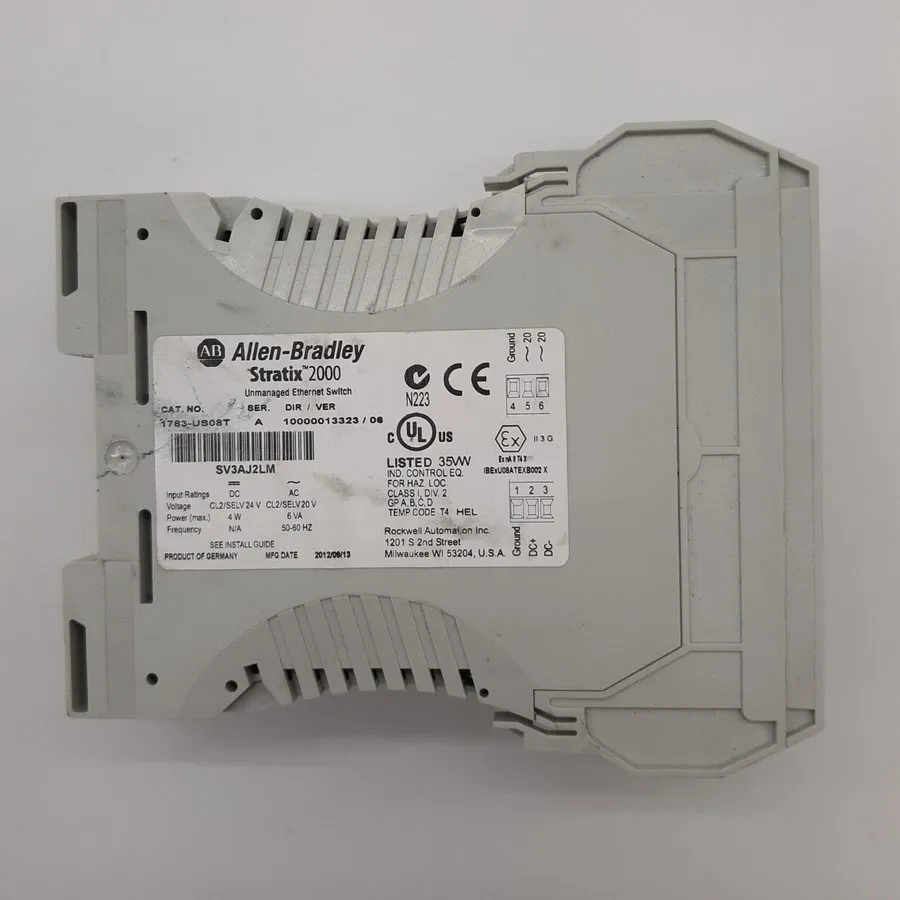 Коммутатор Allen-Bradley 1783-US08T Series A Stratix 2000 8-Port Ethernet Switch