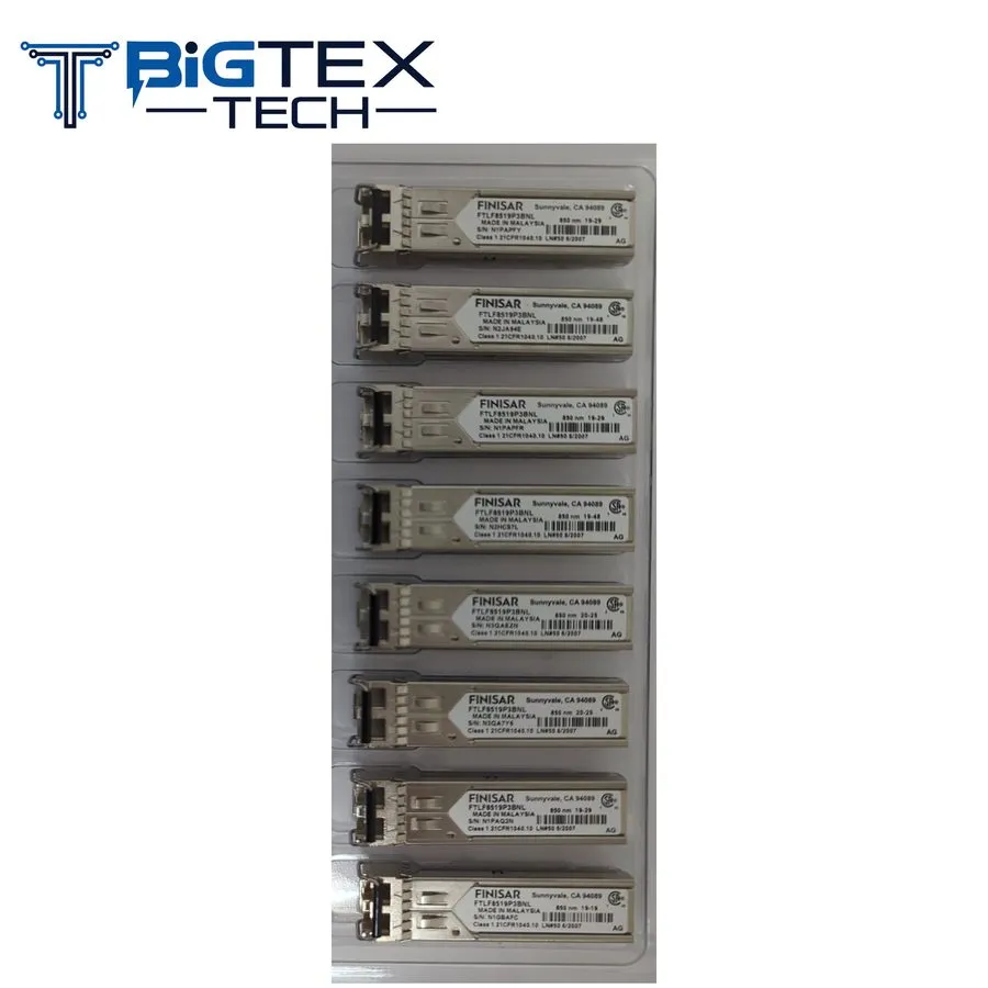 Трансивер Finisar FTLF8519P3BNL 1.25G 850nm 500m Multimode SFP Transceiver — фото лота 1