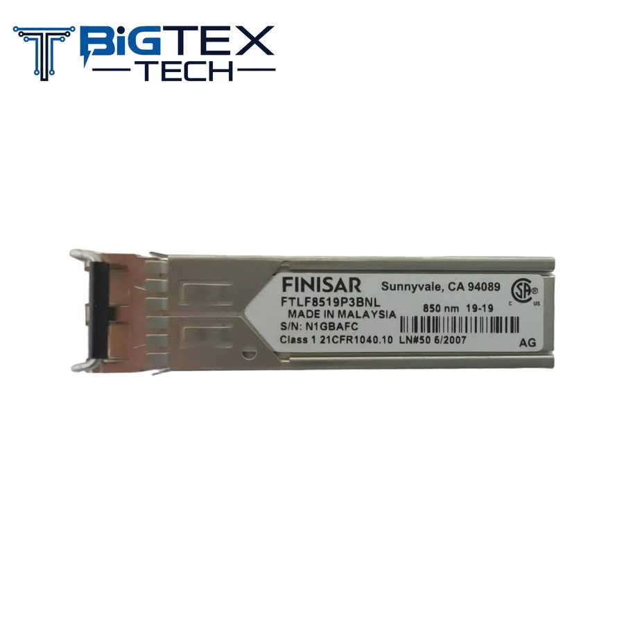 Трансивер Finisar FTLF8519P3BNL 1.25G 850nm 500m Multimode SFP Transceiver — фото лота 2