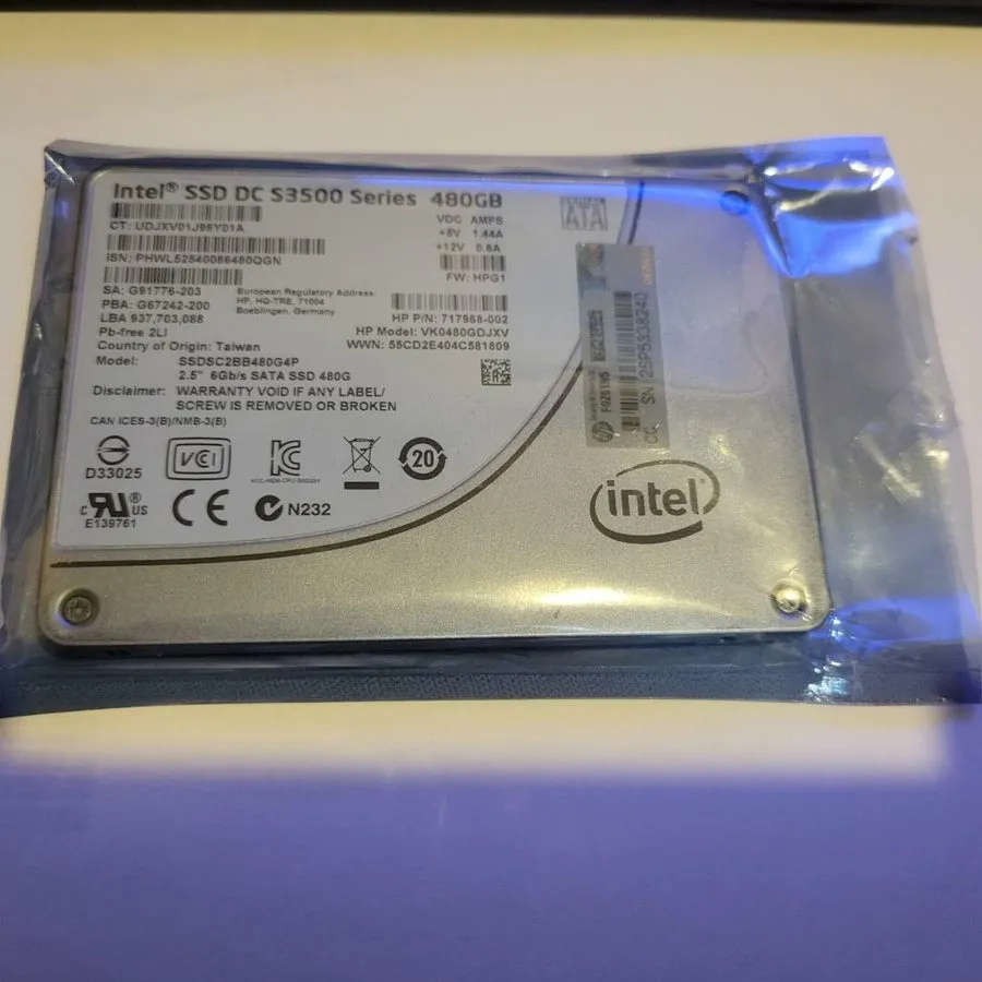 SSD-накопитель Intel DC S3500 480GB SSD 2.5 inch 6Gb/s SATA Solid State Drive SS