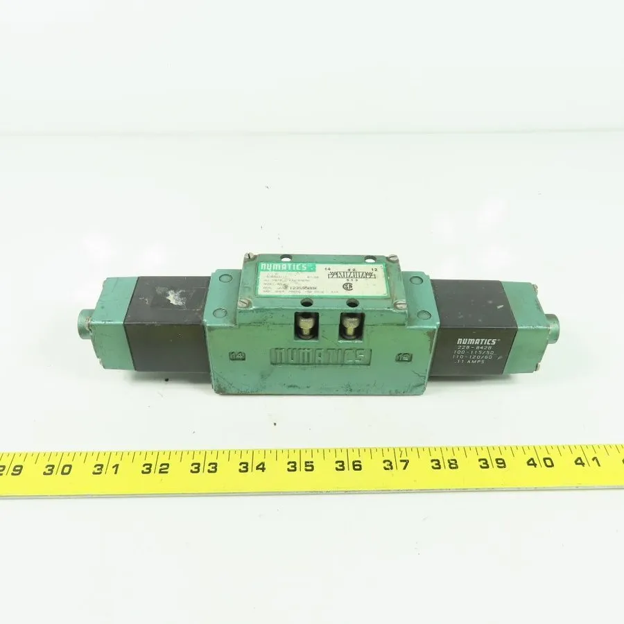Электромагнитный клапан Numatics 123SS500K Pneumatic Solenoid Air Control Valve 