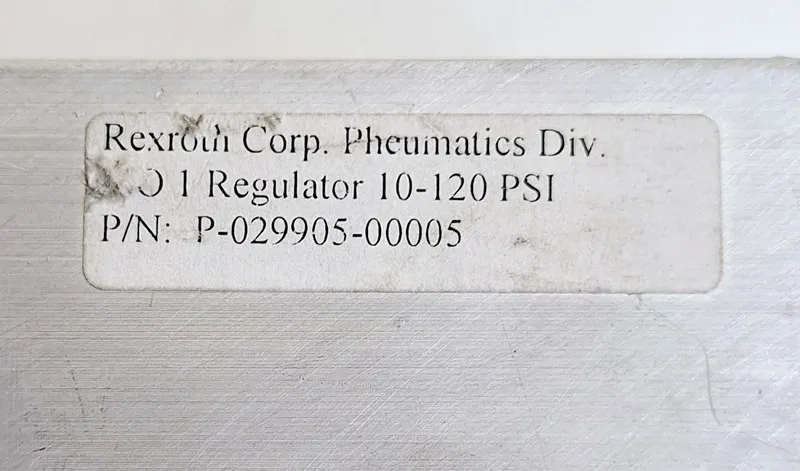 Пневмоклапан Rexroth P-029905-00005 Pressure Regulator Valve