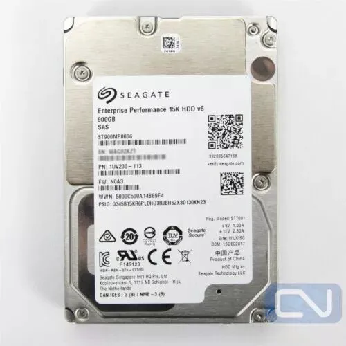 Жёсткий диск ST900MP0006 SEAGATE 900GB 12Gbs 256MB 15K 2.5'' SAS Hard Drive 100%