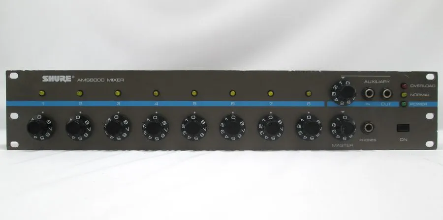 Радиосистема Shure AMS8000 Automatic Microphone System 8-CH 8 Channel Mixer