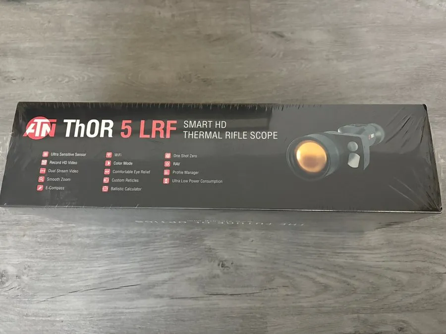 Оптико-электронная система ATN TIWST5675LRF Thor 5 640 LRF Thermal Rifle Scope B