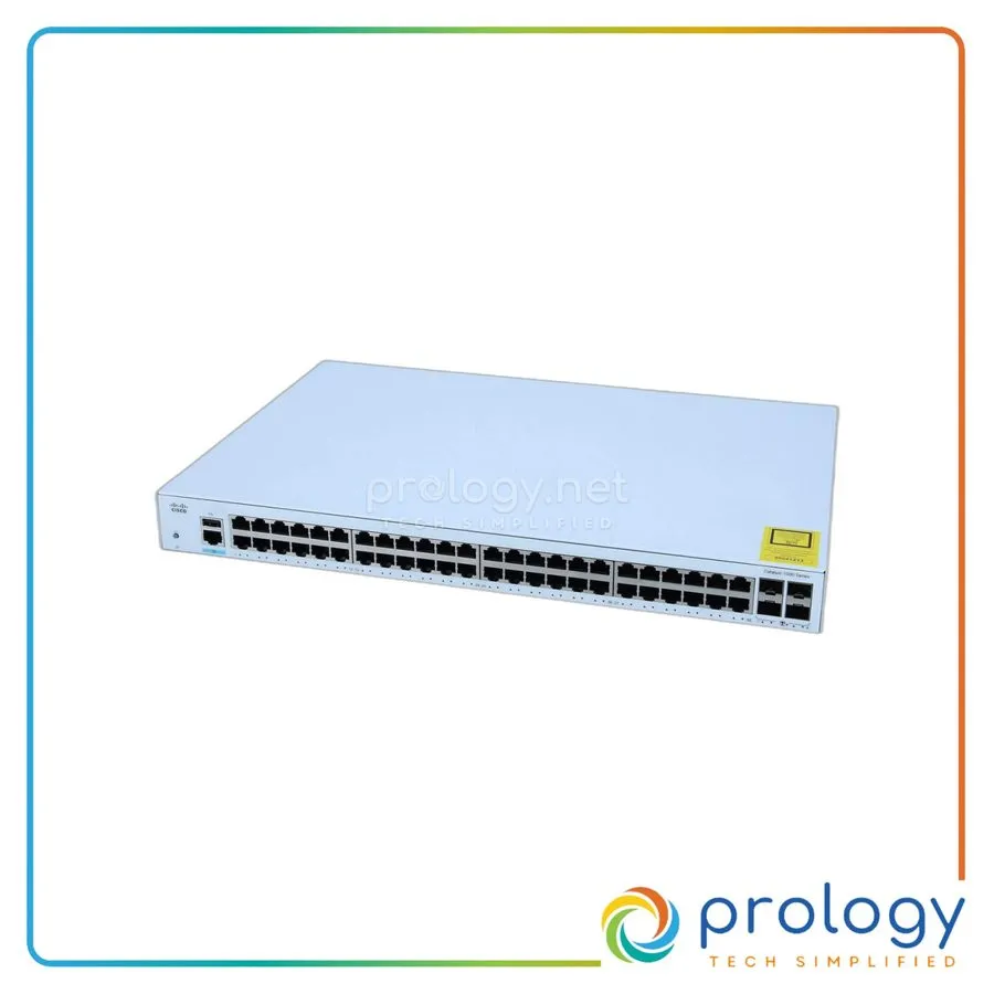 Коммутатор Cisco C1000-48T-4X-L 48x 10/100/1000 Ethernet Ports 4x10G SFP+
