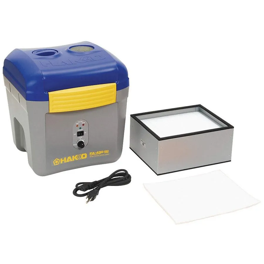 Дымоуловитель Hakko FA430-16 Two Port Fume Extractor (without Duct Kits)