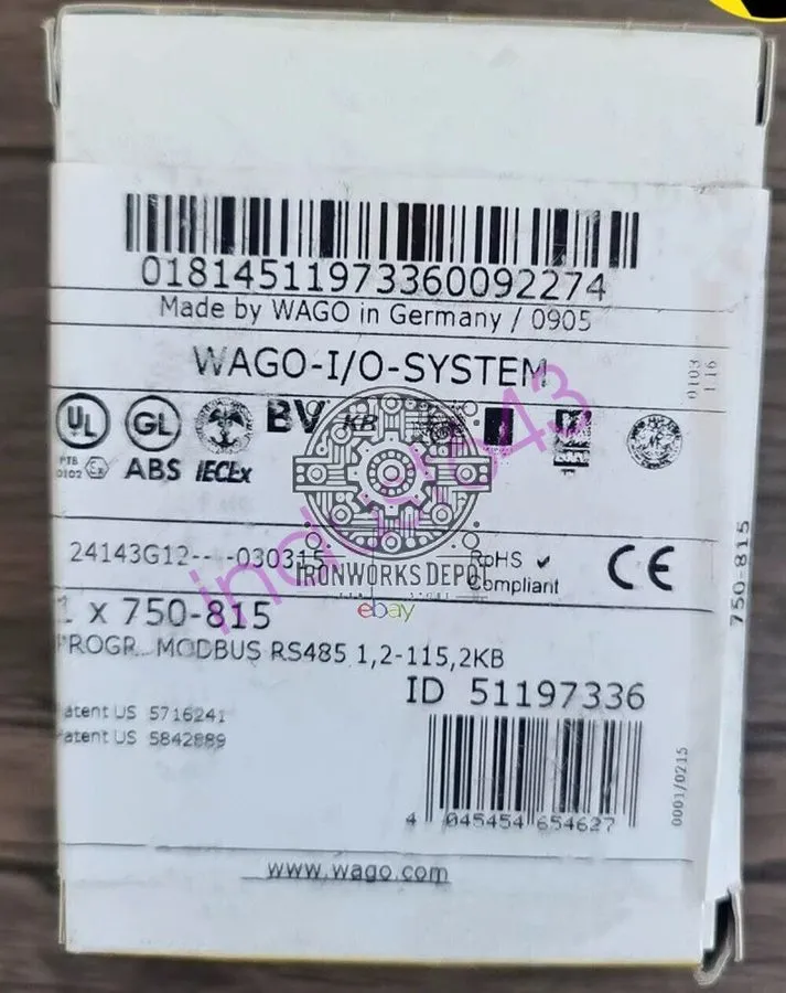 Модуль WAGO 750-815 P LC Module