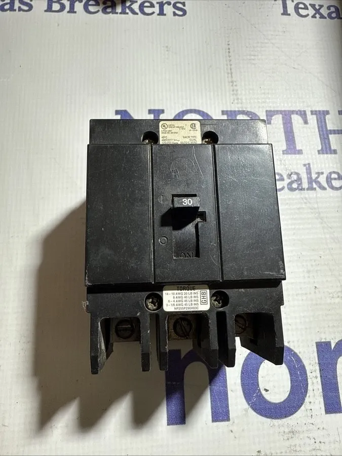 Автоматический выключатель Cutler Hammer GHB3030 30A 480V 3-Pole Circuit Breaker — фото лота 2