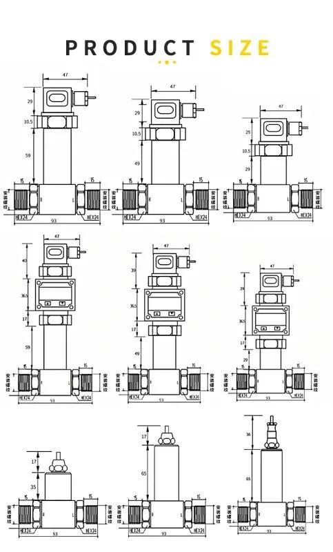Датчик давления Pressure Transmitter Sensor -0.1-2.5MPa 0-6KPa 4-20mA 0-10V RS48