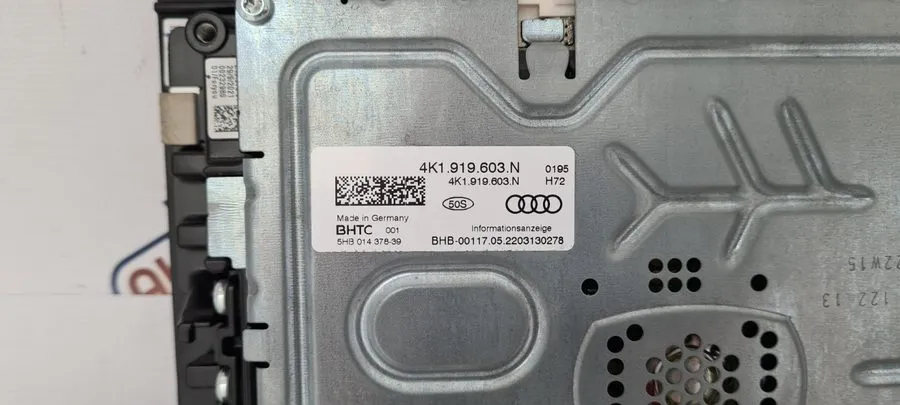 Дисплей Audi A6 C8 Display Control Unit Soft Touch Screen 8.6 Inch 4K1919603N