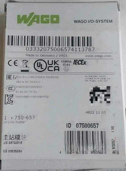 Модуль WAGO 750-657 IO-Link Master Module