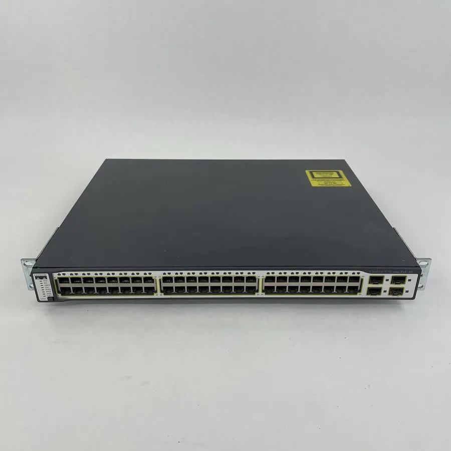 Коммутатор Cisco Catalyst WS-C3750V2-48PS-S 48-Port PoE Switch WS-C3750-48PS-S