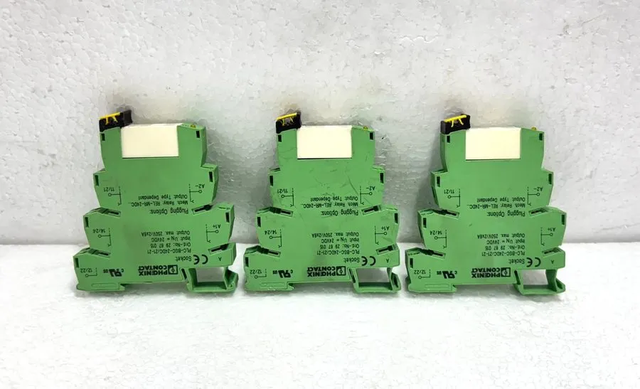 Колодка реле X Phoenix contact plc-bsc-24dc/21-21 Relay Socket 2961192 250VAC/6A