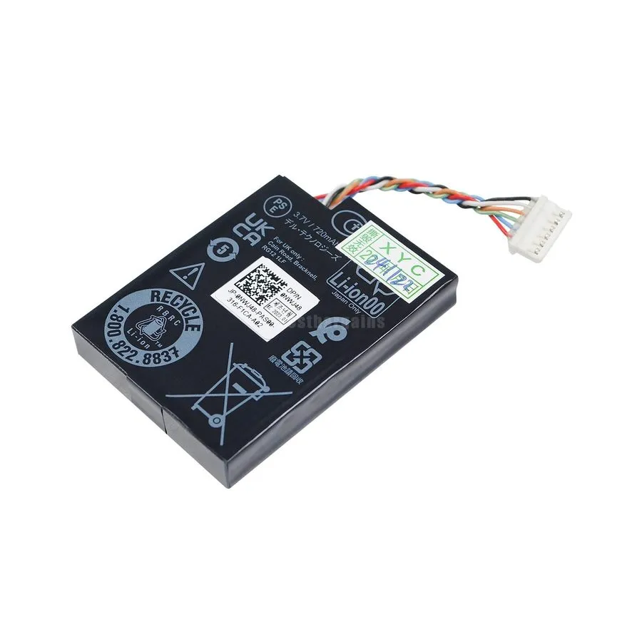 Контроллер H740 H750 H840 PCI DELL POWEREDGE 14 15 GEN SERVER RAID BATTERY NWJ48 — фото лота 1