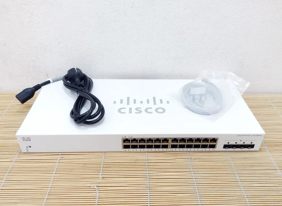 Коммутатор Cisco CBS220-24T-4G EU 24-port Gigabit Switch 4SFP Express