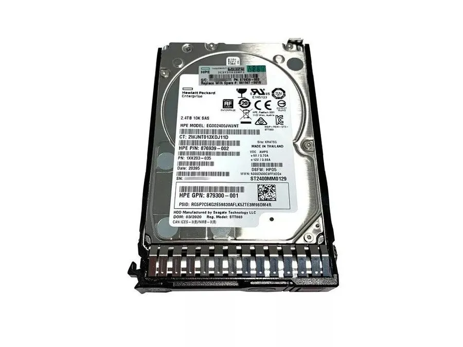 Жёсткий диск P28618-B21 P36212-001 HPE 2.4TB SAS 10K 2.5'' SFF BC HDD Hard Drive