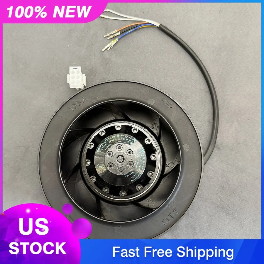 Вентилятор R2D190-AC22-12 190mm Centrifugal Fan 400V 1.3A 56/73W