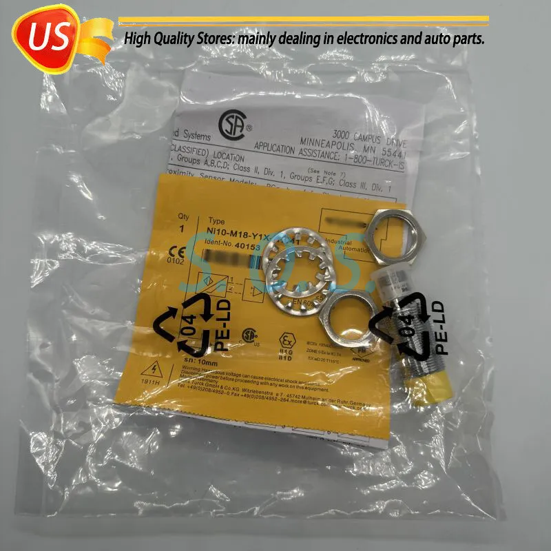 Датчик приближения Turck Proximity Sensor NI10-M18-Y1X-H1141 wx