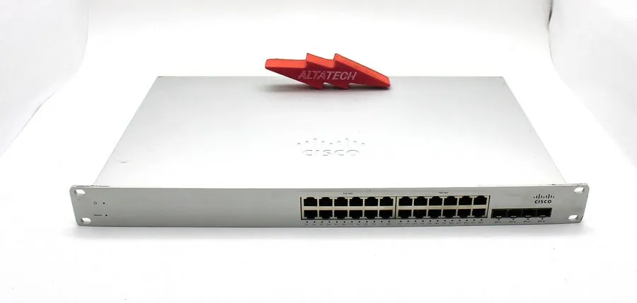 Коммутатор Cisco Meraki MS220-24P 24-Port PoE Gigabit Managed Switch Rackmount G