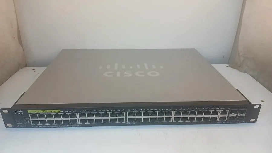 Коммутатор Cisco SG350X-48P 48-Port Gigabit PoE+ Stackable Managed Switch